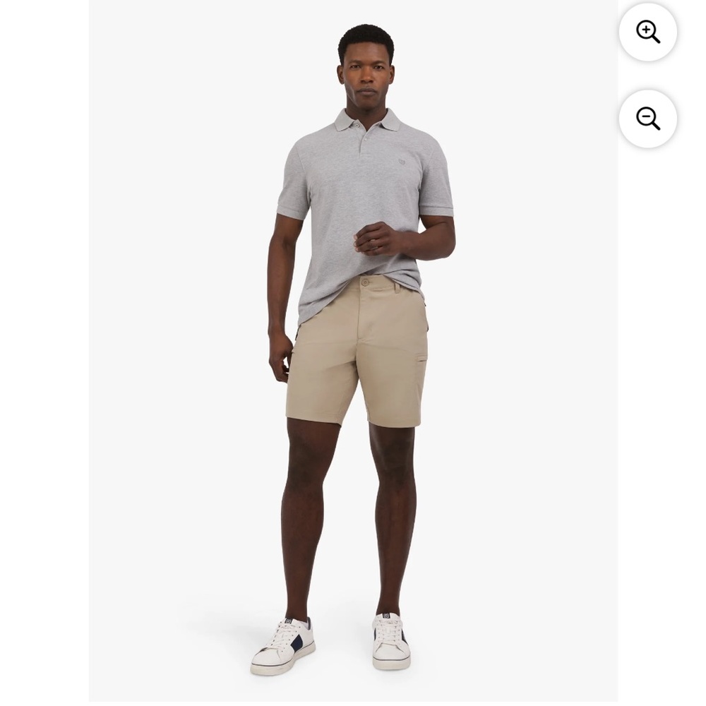 Chaps Men’s Performance Golf Shorts, Hampton Khaki, Size 40 - Picture 11 of 12